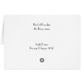Bird of Paradise Cards (Back Horizontal)