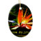Bird of Paradise Christmas Holiday Ornament  II