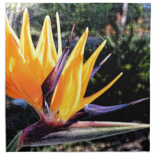 Bird of Paradise Cloth Napkin