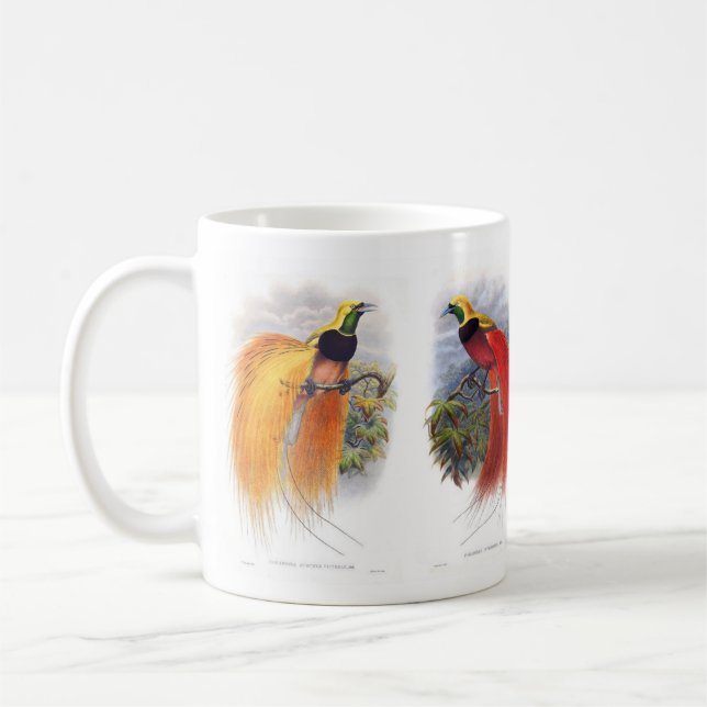 Bird of paradise coffee mug (Left)
