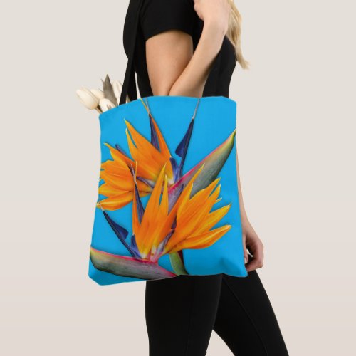 Bird of Paradise Exotic Floral Tote Bag