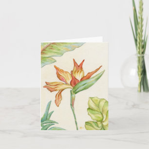 Bird of Paradise Flower Notecard