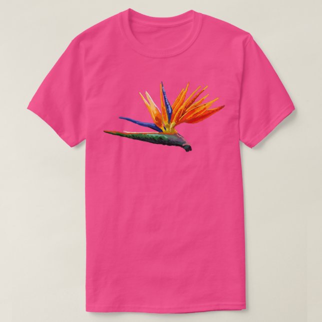 Bird of Paradise Flower  Tee Tees T  Tshirt  (Design Front)