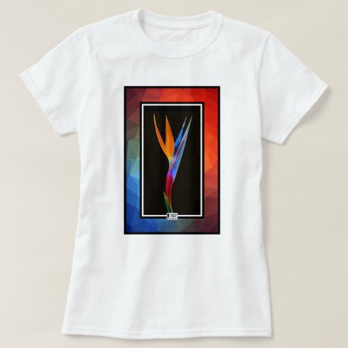 Bird of Paradise Geometric T_Shirt