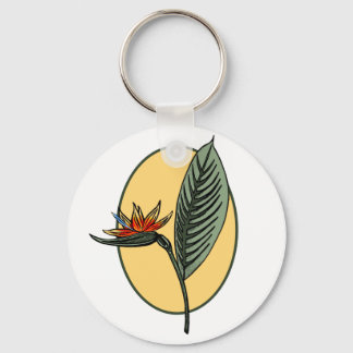 Bird of Paradise Keychain