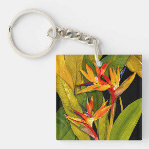 Bird of Paradise Keychain