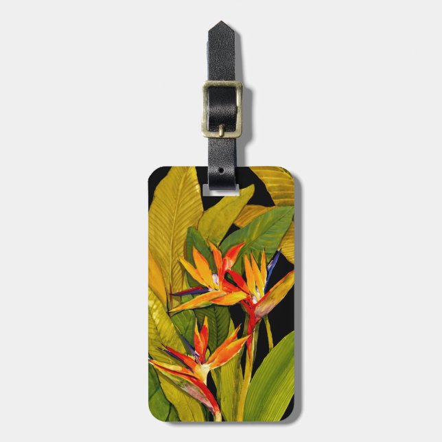 Bird of Paradise Luggage Tag (Front Vertical)