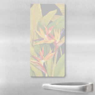 Bird of Paradise Magnetic Notepad