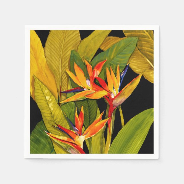 Bird of Paradise Napkins (Front)