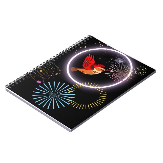 Bird of Paradise Notebook (Left Side)