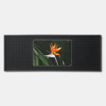Bird of Paradise Orange Tropical Flower Bar Mat