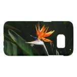 Bird of Paradise Orange Tropical Flower Samsung Galaxy S7 Case