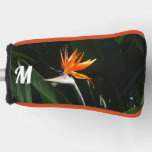 Bird of Paradise Orange Tropical Flower Golf Head Cover