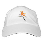 Bird of Paradise Orange Tropical Flower Hat