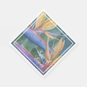Bird of Paradise Party Napkins