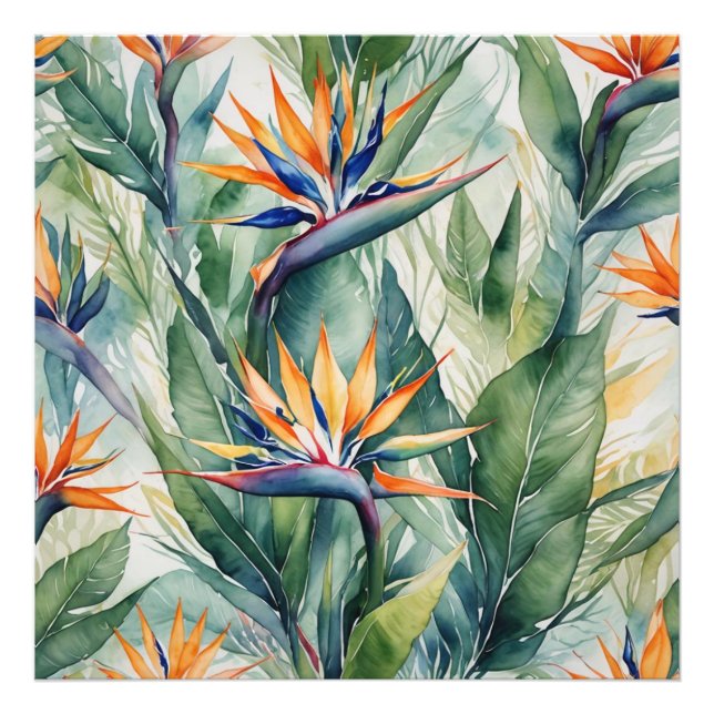 bird of paradise photo print (Front)