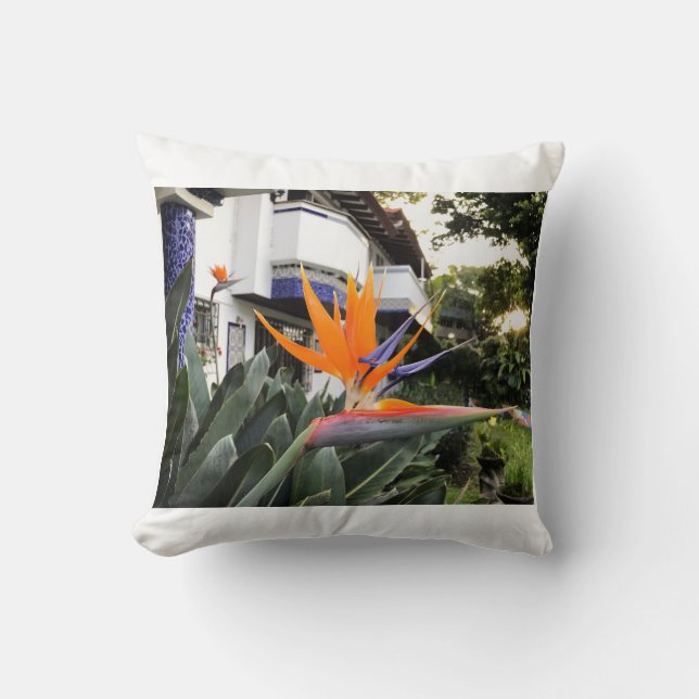 Bird of Paradise Pillow (Front)