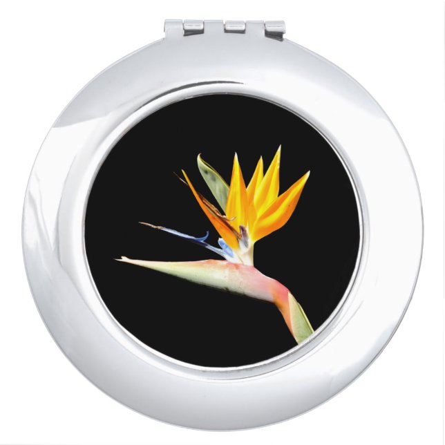Bird of Paradise Plant Compact Mirror (Front)