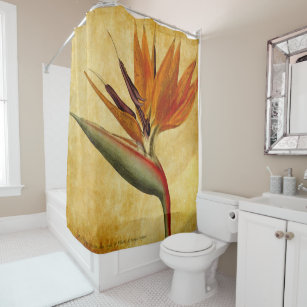 Bird Of Paradise Shower Curtains Zazzle