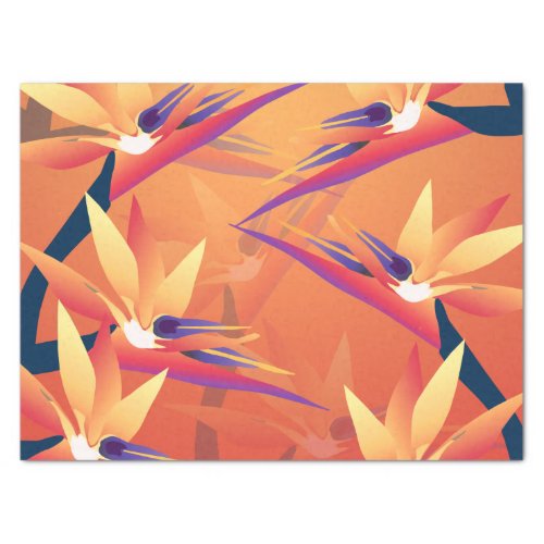 Bird_of_Paradise Sunset Decoupage Tissue Paper