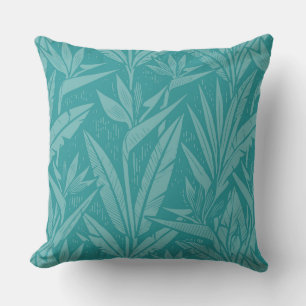 Bird of paradise  throw pillow