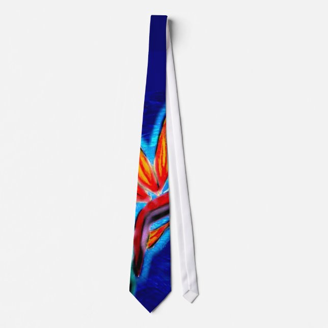 Bird of Paradise Tie2 Neck Tie (Front)