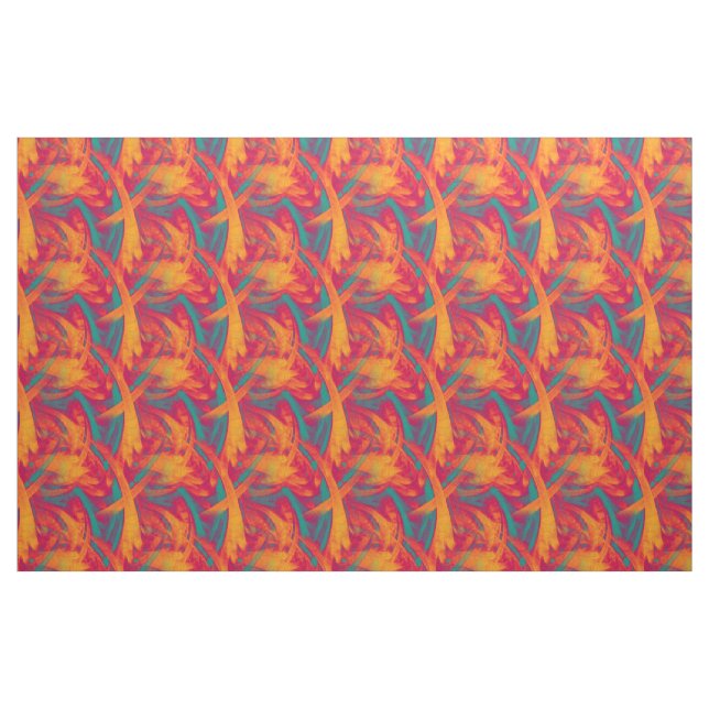 Bird Of Paradise Tropical  Fabric (Fat Quarter)