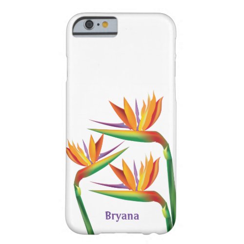 Bird of Paradise Tropical Floral Phone Case