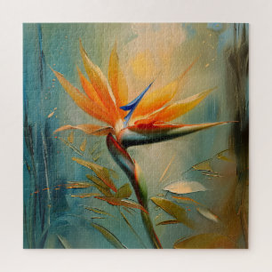Bird of Paradise Tropical Plant Jigsaw Puzzle
