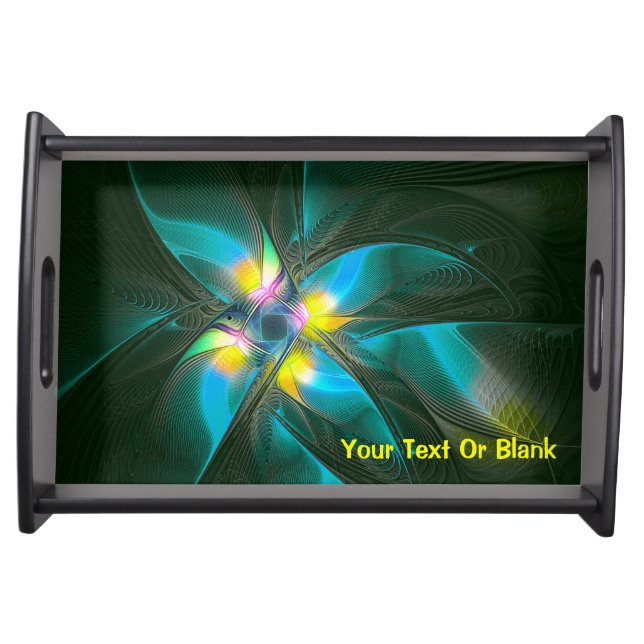 Bird of Paradsie Serving Tray (Front)