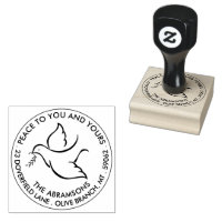 Bird of Peace Holiday Dove Modern Return Address