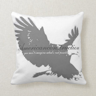 Bird of Prey Throw Pillow