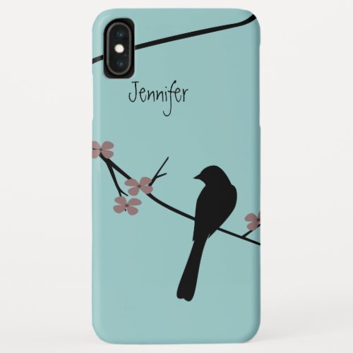 Bird On A Blossom Branch iPhone XS Max Case