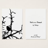 Bird on a Branch ATC (Front & Back)