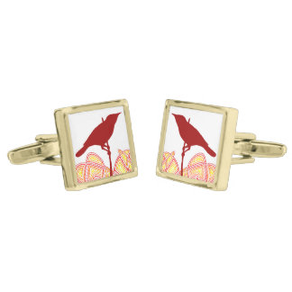 Bird On A Branch Cufflinks