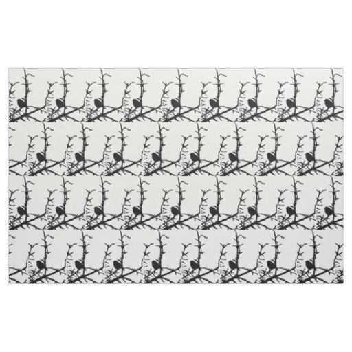 Bird on a Branch Fabric