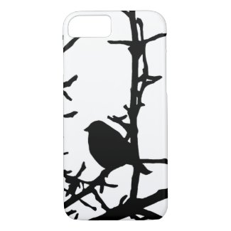Bird on a Branch of Tree iPhone 7 Case