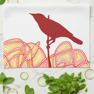 Bird on a Branch Towel