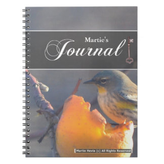 Bird on a Half-Eaten Apple Journal