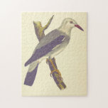 [ Thumbnail: Bird On a Tree Branch, Vintage Look Puzzle ]