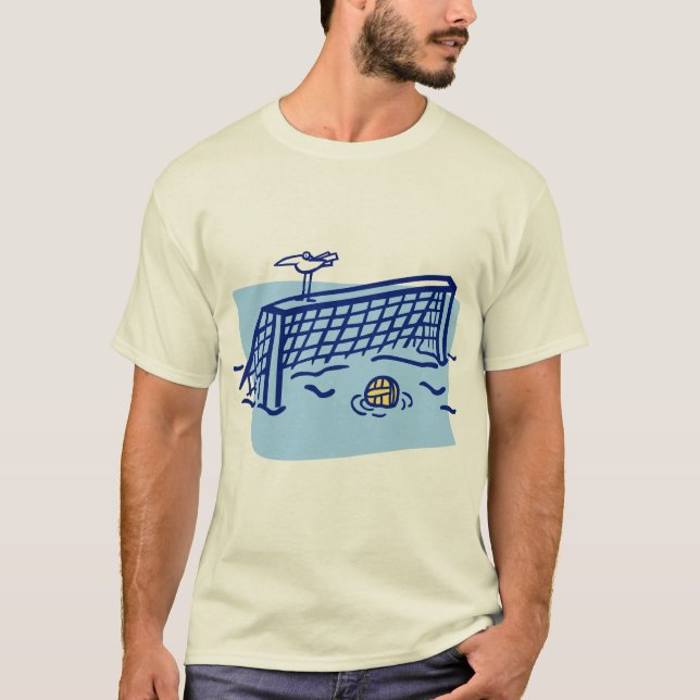 Bird on a Water Polo Goal (Front)