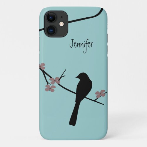 Bird on Branch iPhone 11 Case