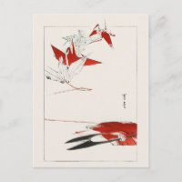 Bird origami - traditional Japanese