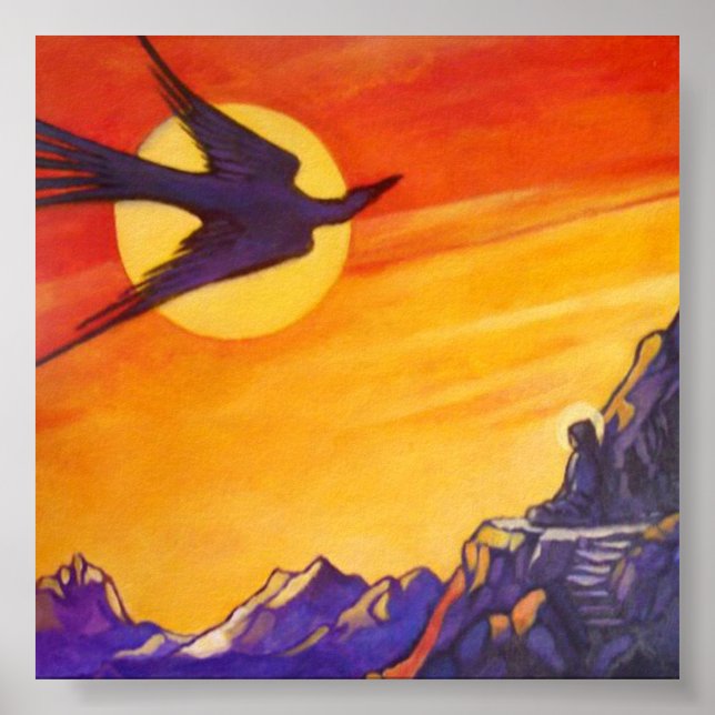 Bird out of Time and Space Poster (Front)