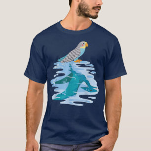 Bird Parrot Bird Motif Funny Animals Motivation T-Shirt