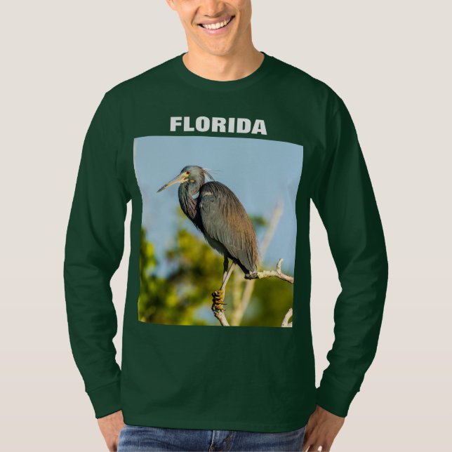 Bird Perfect Florida long sleeve shirt (Front)
