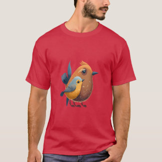 Bird Pet Owner Bird Mom Hugging A Child Bird vinta T-Shirt