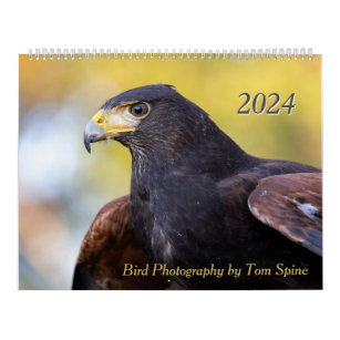 Bird Photography by Tom Spine - 2024 Calendar