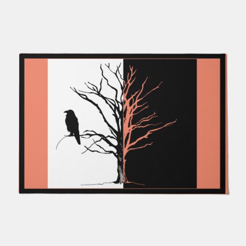 Bird Photography Crow or Raven Doormat