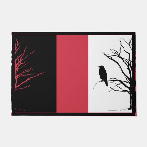 Bird Photography Crow or Raven Doormat